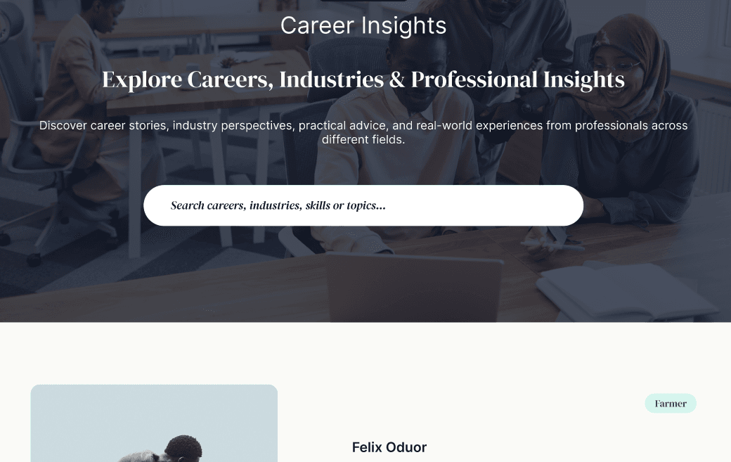 Career Resource Platform